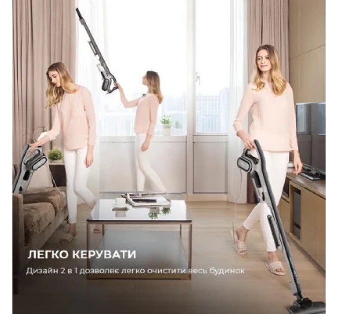 Deerma Пилосос Deerma Stick Vacuum Cleaner Cord Gray (DX700S)