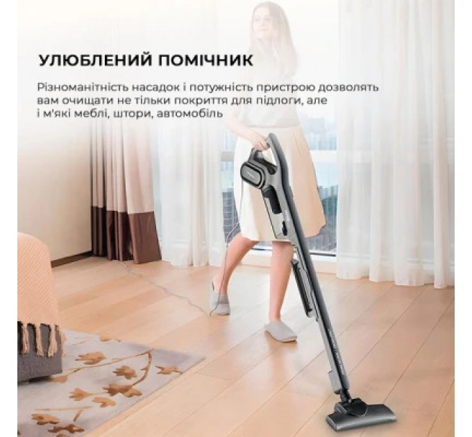 Deerma Пилосос Deerma Stick Vacuum Cleaner Cord Gray (DX700S)