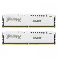 Kingston Fury (ex.HyperX) Модуль пам'яті для комп'ютера DDR5 64GB (2x32GB) 6400 MHz Beast White EXPO Kingston Fury (ex.HyperX) (KF564C32BWEK2-64)