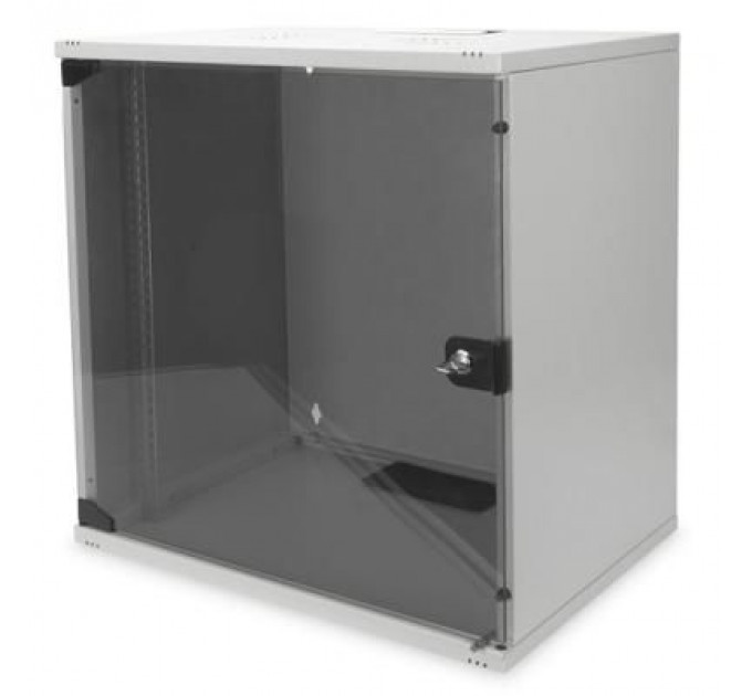 Шафа настінна Digitus 12U 19" 540x400, стекляные двери, 60kg max (DN-1912-U-S-1)