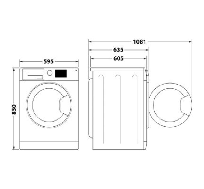 Whirlpool Пральна машина Whirlpool FFWDB976258BVUA