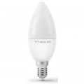 Лампочка TITANUM C37 6W E14 4100K 220V (TLС3706144)