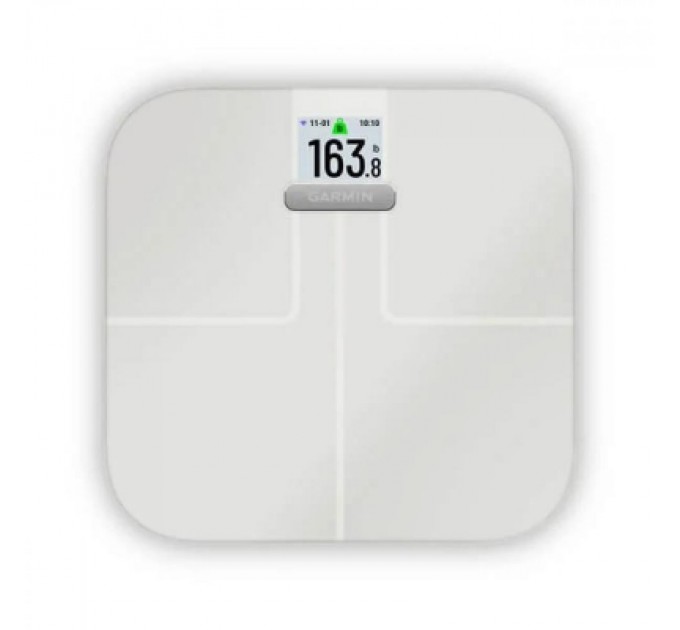 Garmin Ваги підлогові Garmin Index S2 Smart Scale, Intl, White, 1 pack (010-02294-13)