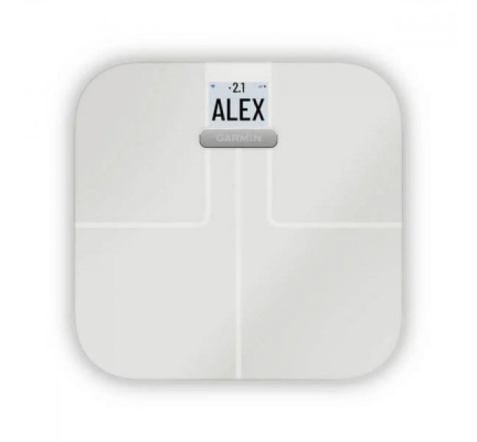 Garmin Ваги підлогові Garmin Index S2 Smart Scale, Intl, White, 1 pack (010-02294-13)