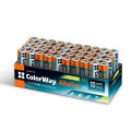 ColorWay Батарейка ColorWay AAA LR6 Alkaline Power (лужні) * 40 colour box (CW-BALR03-40CB)