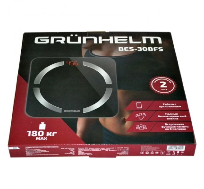 Ваги підлогові Grunhelm BES-30BFS