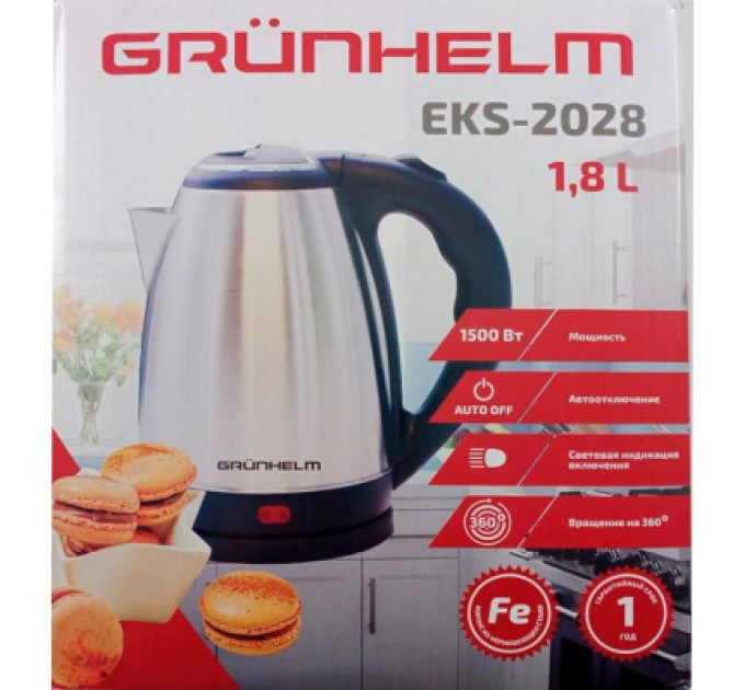 Grunhelm Електрочайник Grunhelm EKS-2028