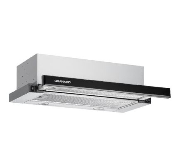 GRANADO Витяжка кухонна GRANADO Telde 603-700 inox black glass (GCH16371)