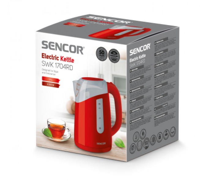 Sencor Електрочайник Sencor SWK1704RD