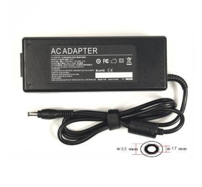 Блок живлення до ноутбуку PowerPlant ACER 220V, 19V 120W 6.32A (5.5*1.7) (AC120F5517)