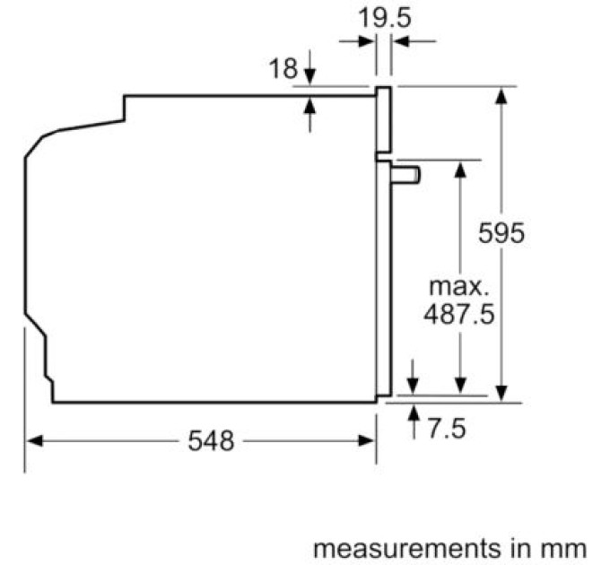 Bosch Духова шафа Bosch HBG7741W1