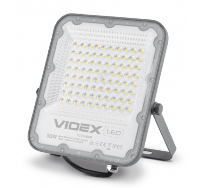 Videx Прожектор Videx LED PREMIUM VIDEX F2 50W 5000K (VL-F2-505G)