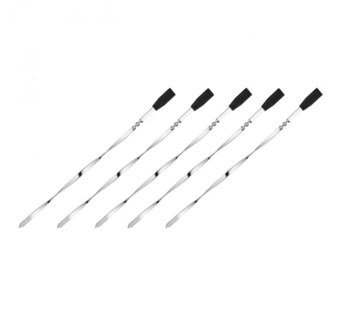 Ardesto Електрошашличниця Ardesto VEG-HY1000, 900 Вт, 5 шампурів, обертання 360, U-подібні нагрівач (VEG-HY1000)