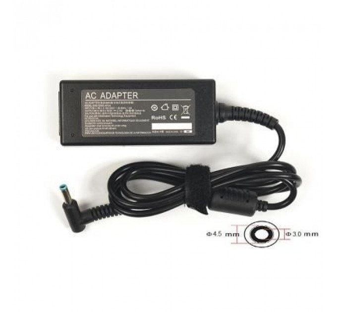 Блок живлення до ноутбуку PowerPlant HP 220V, 19.5V 45W 2.31A (4.5*3.0) (HP45G4530)