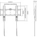 Gembird Кронштейн Gembird WM-42F-01