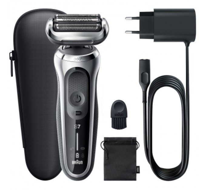 Braun Електробритва Braun Series 7 71-S1000s SILVER / BLACK