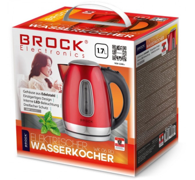 Brock Електрочайник Brock WK 06 RD (WK06RD)