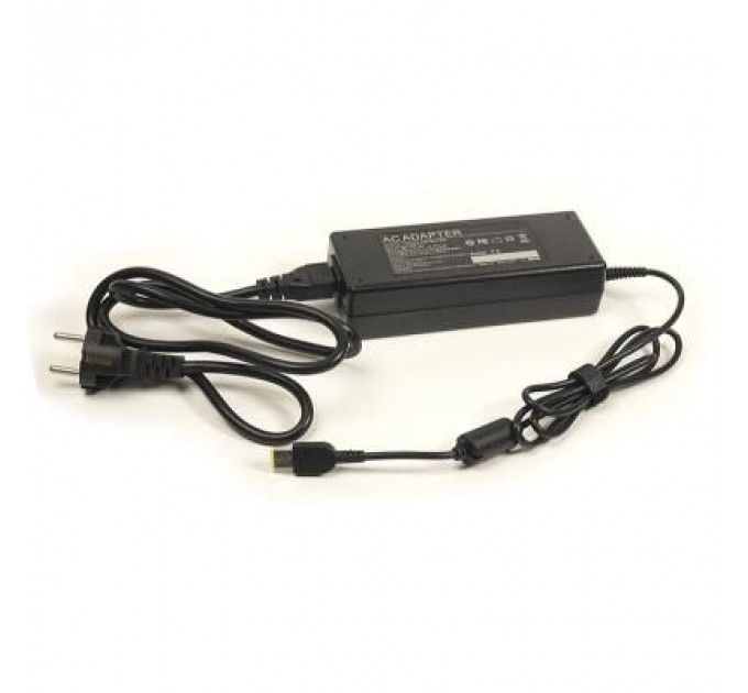 Блок живлення до ноутбуку PowerPlant IBM/LENOVO 220V, 20V 130W 6.75A (USB) (IB130HUSB)