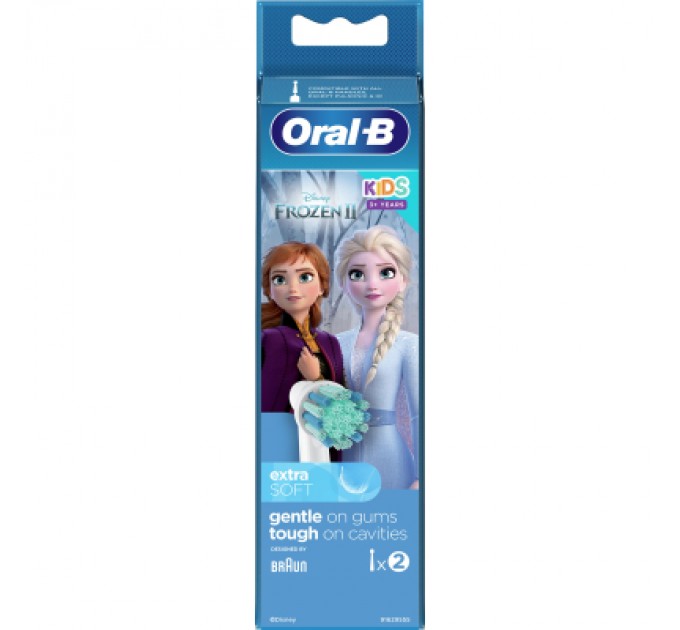 Насадка для зубної щітки Oral-B Kids Frozen II, 2 шт (4210201383994)