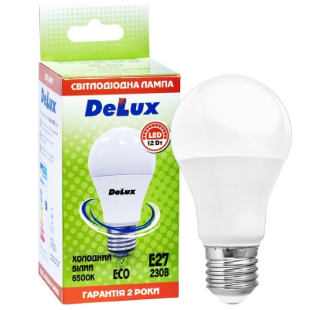 Delux Лампочка Delux BL 60 12 Вт 6500K (90020550)