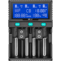 PowerPlant Зарядний пристрій для акумуляторів PowerPlant PP-A4 (Ni-MH,Cd,Li-ion,LiFePO4 / input AC 100V-240V DC 12V) (AA620173)