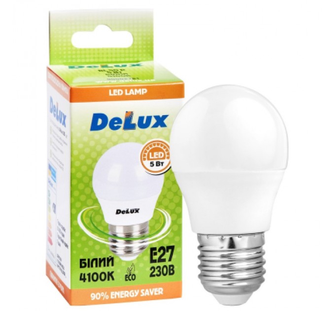 Delux Лампочка Delux BL50P 5 Вт 4100K 220В E27 (90020559)