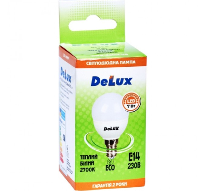 Delux Лампочка Delux BL50P 7Вт 2700K 220В E14 (90004074)