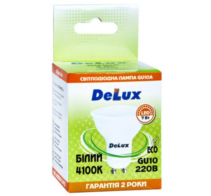 Delux Лампочка Delux GU10A 7Вт 4100K 12В (90021253)