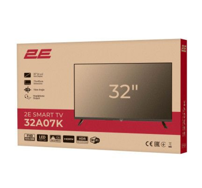 2E Телевізор 2E 32A07KW (2E-32A07KW)