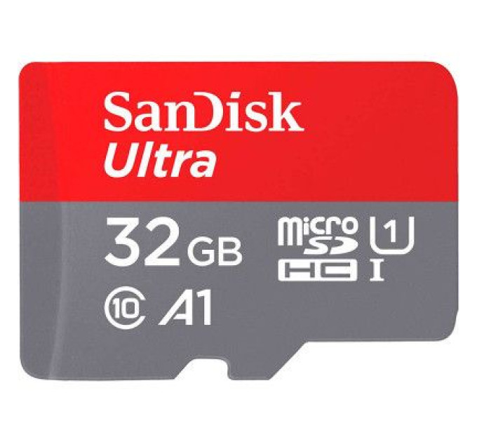 SanDisk Карта пам'яті SanDisk 32GB microSDHC class 10 UHS-I A1 (SDSQUA4-032G-GN6IA)