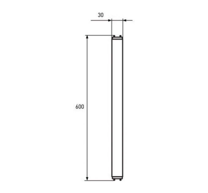 Eurolamp Лампочка Eurolamp T8 скло 9W 4000K (LED-T8-9W/4000(OS))