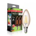 Eurolamp Лампочка Eurolamp LED CL 6W 620 Lm E14 4000K deco 2шт (MLP-LED-CL-06144(Amber))