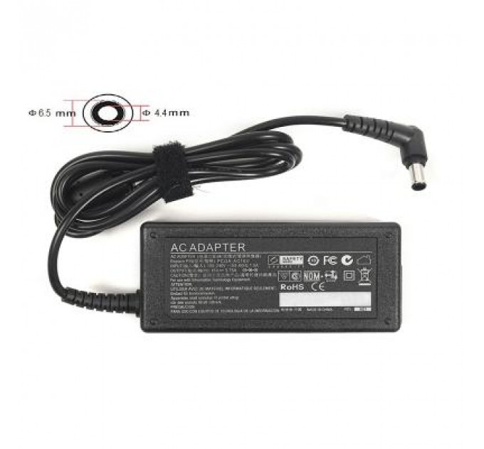 Блок живлення до ноутбуку PowerPlant SONY 220V, 16V 60W 3.75A (6.5*4.4) (SO60D6544)