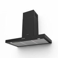 Витяжка кухонна Faber Stilo Comfort Bk Matt A90, чорний матовий (325.0618.783)