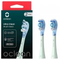 Oclean Насадка для зубної щітки Oclean UG01 G02 Ultra Gum Care Brush Green (2 шт) (6970810553536)