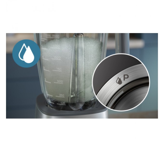 Philips Блендер Philips стаціонарний Series 5000, 1000Вт, чаша-2000мл, сірий (HR3020/20)