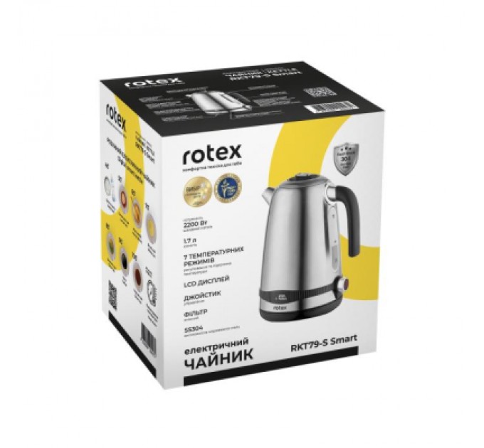 Rotex Електрочайник Rotex RKT79-S Smart