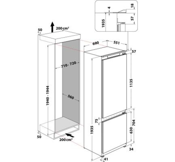 Whirlpool Холодильник Whirlpool WHSP70T121