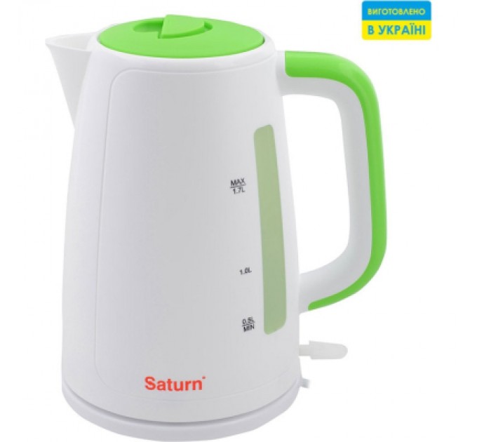 Saturn Електрочайник Saturn ST-EK8435U White/Green