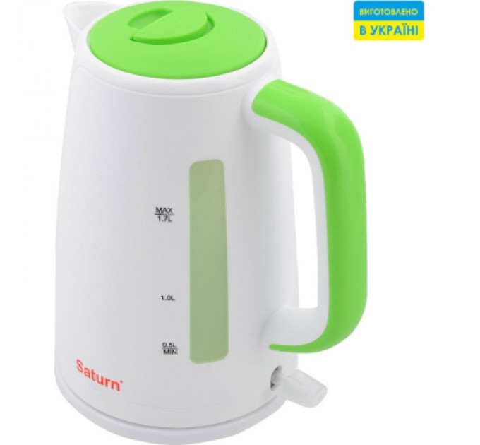 Saturn Електрочайник Saturn ST-EK8435U White/Green