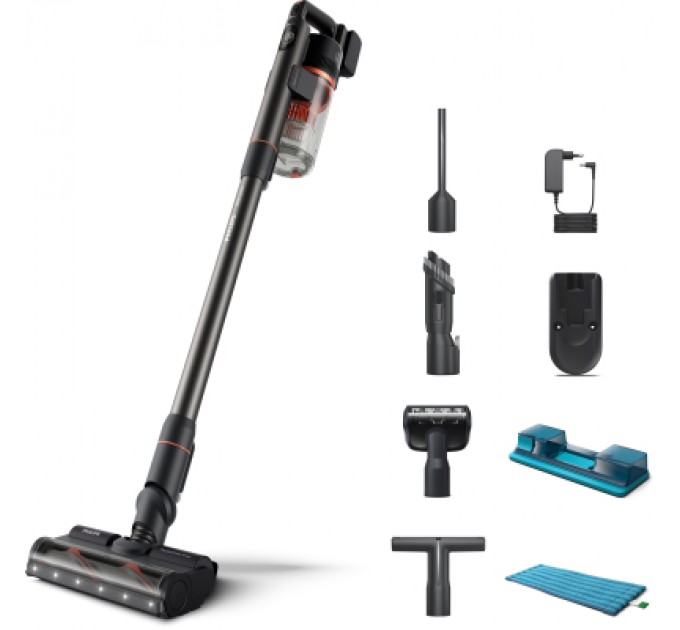 Philips Пилосос Philips безпровідний Aqua Plus, 7000 Series, конт пил -0.6л, автон. робота д (XC7055/01)