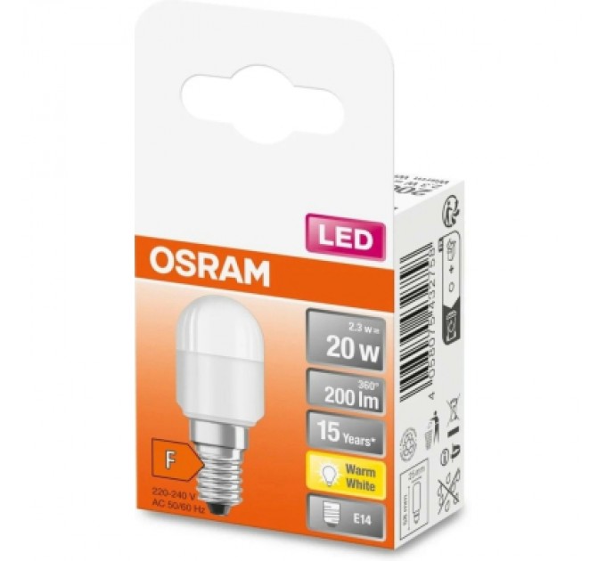 Osram Лампочка Osram LED T26 20 2,3W/827 230V FR E14 (4058075432758)