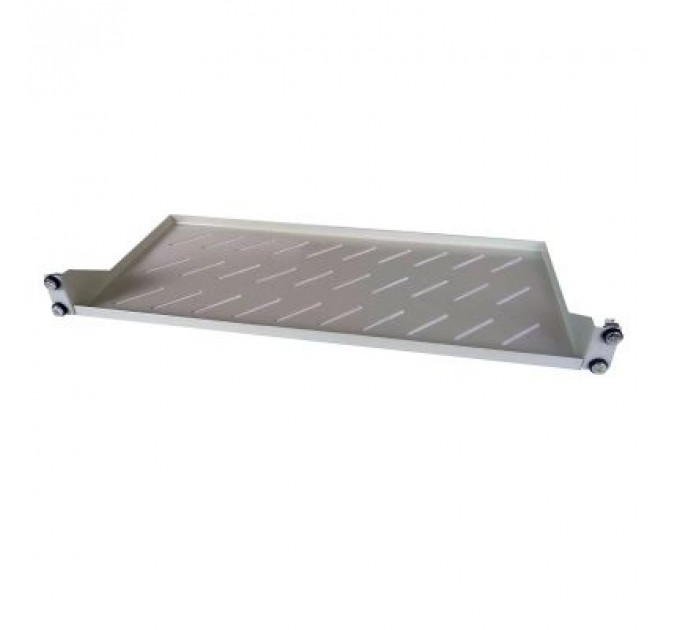 Полка 19" Hypernet 1U глиб. 250мм, колір сірий (CS-250-1U)