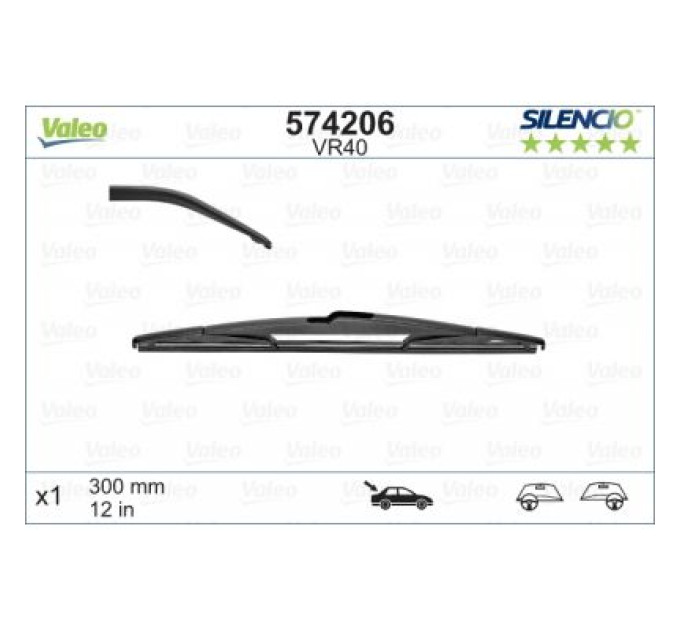 Valeo Щітка склоочисника Valeo 574206