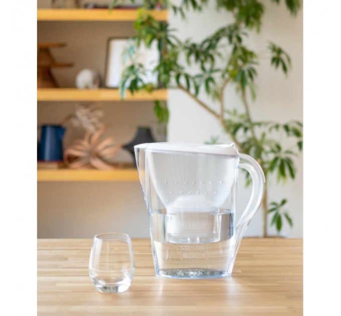 Brita Фільтр-глечик Brita Marella XL Memo MXPro 3.5л (2л води) з фільтр-картриджем, білий (1052778)