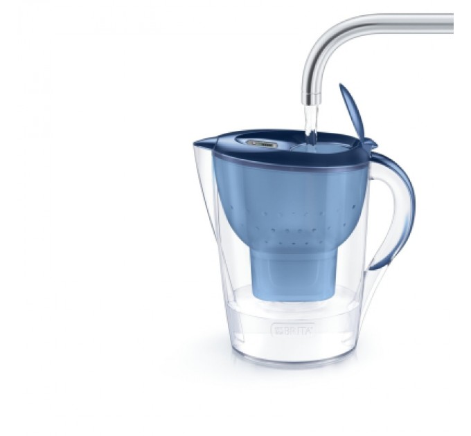 Фільтр-глечик Brita Marella XL Memo MXPro 3.5л (2л води) з фільтр-картриджем, синій (1052780)