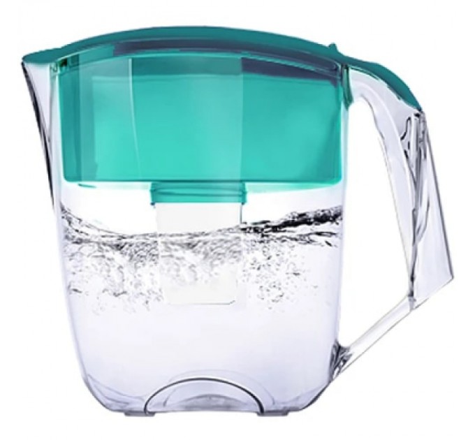 Ecosoft Фільтр-глечик Ecosoft Maxima 5л (3.5л очищеної води) з фільтр-картриджем, аква грін (FMVMAXIMADGECO)