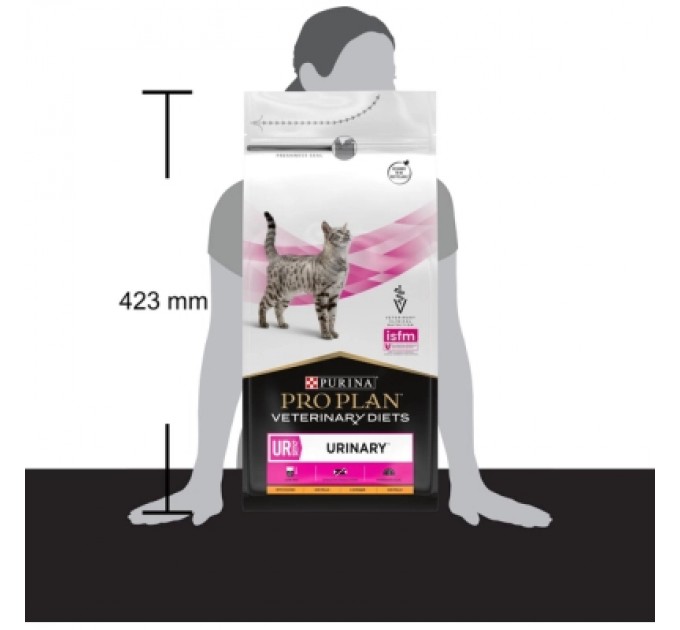 Purina Pro Plan Veterinary Diets Сухий корм для кішок Purina Pro Plan Veterinary Diets UR Urinary при сечокам'яній хворобі 1.5 кг (7613035160552)