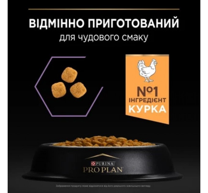 Сухий корм для кішок Purina Pro Plan Original Kitten з куркою 400 г (7613036545099)