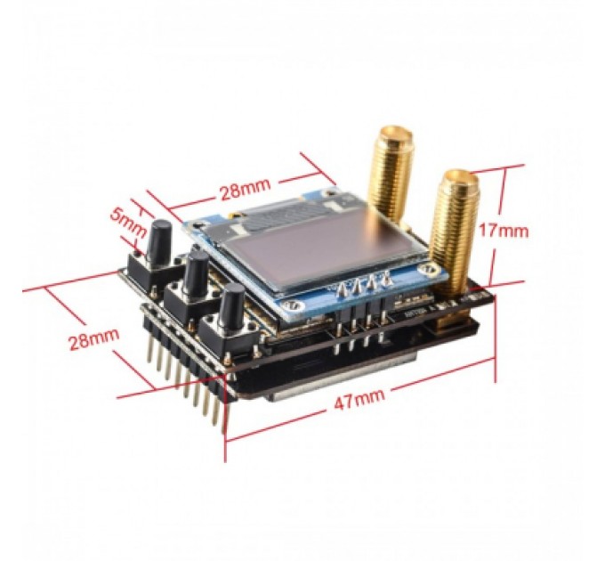 AKK Відеоприймач (VRX) AKK Diversity RX 5.8GHz 96CH (RC835X96СH)